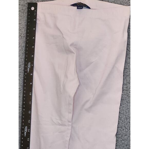 NWOT Polo Ralph Lauren Kids Capri with lace trim M - Picture 5 of 6
